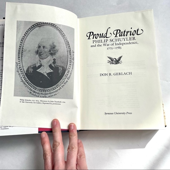 Hardcover Book Proud Patriot Philip Schuyler and the War of Independence Gerlach - Picture 9 of 9